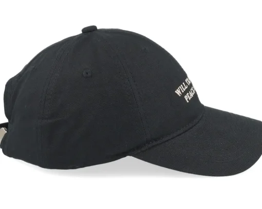 Online Dedicated Soft Cap Slussen Will Travel Black Dad Cap -