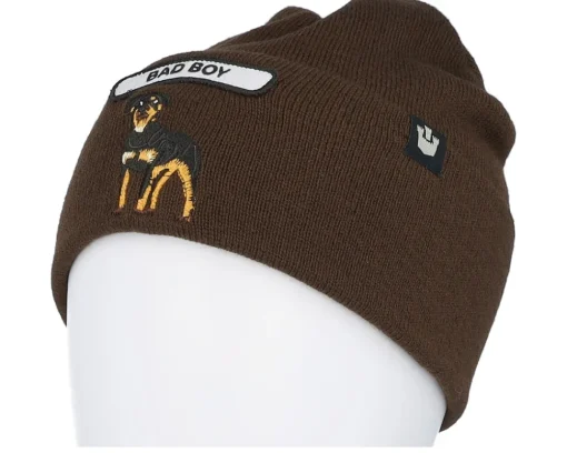 Outlet Goorin Bros. Soft Rock Bad Boy Classic Knits Rocker Icon Cuff - Brown
