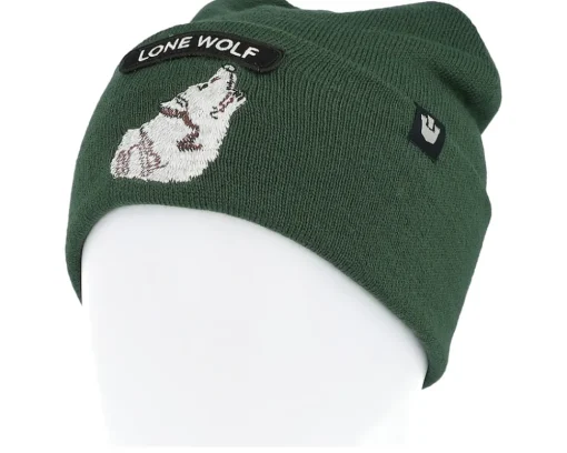 Best Goorin Bros. Soft Rock Wolf Classic Knits Rocker Icon Cuff - Green