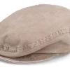 Flat Caps-Mayser Softcap Outdoor Khaki Flat Cap -