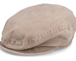 Flat Caps-Mayser Softcap Outdoor Khaki Flat Cap -