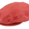 Flat Caps-Mayser Softcap Outdoor Red Flat Cap -