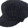 Sale MJM Hats Sophie W Cotton Velvet Black Vega cap -