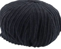 Sale MJM Hats Sophie W Cotton Velvet Black Vega cap -