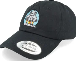 Sale Abducted Space Rocket Launch Dad Cap - Black