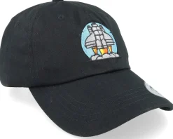 Sale Abducted Space Rocket Launch Dad Cap - Black