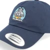 Sale Abducted Space Rocket Launch Navy Dad Cap - Blue