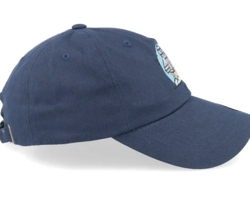 Sale Abducted Space Rocket Launch Navy Dad Cap - Blue