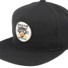 Snapback-Brixton Sparks Medium Profile Black Snapback -