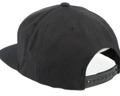 Snapback-Brixton Sparks Medium Profile Black Snapback -