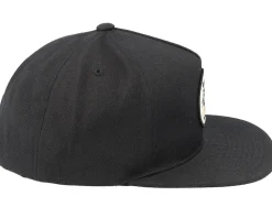 Snapback-Brixton Sparks Medium Profile Black Snapback -