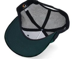Trucker | Velvet Caps-Calza Pennello Spartan King Velvet /Black A-Frame Trucker - Green