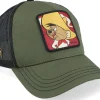 Trucker-Capslab Speedy Gonzales Black/Dark Green/Black A-Frame Trucker -