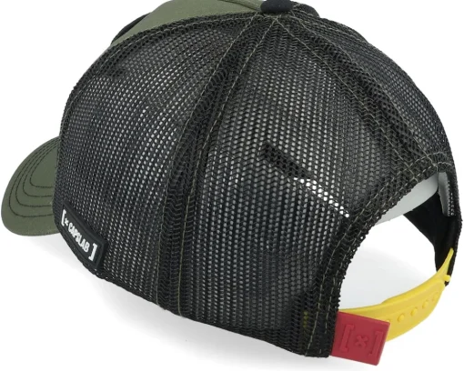 Trucker-Capslab Speedy Gonzales Black/Dark Green/Black A-Frame Trucker -