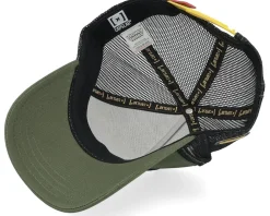 Trucker-Capslab Speedy Gonzales Black/Dark Green/Black A-Frame Trucker -