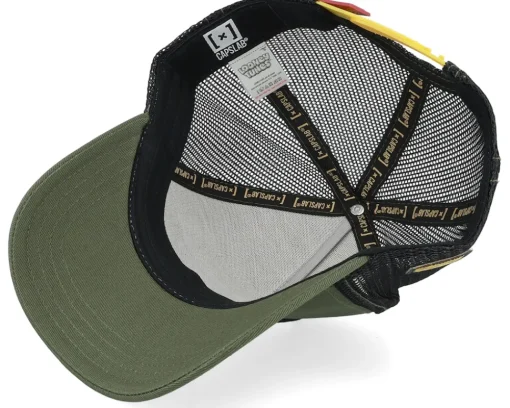 Trucker-Capslab Speedy Gonzales Black/Dark Green/Black A-Frame Trucker -