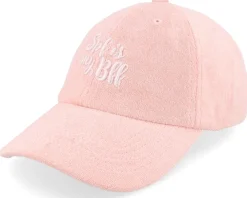 Sale Abducted Spf Is My Bff Terry Light Dad Cap - Pink