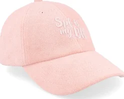 Sale Abducted Spf Is My Bff Terry Light Dad Cap - Pink