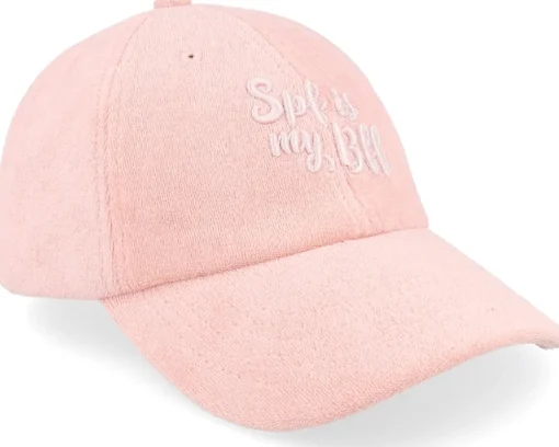 Sale Abducted Spf Is My Bff Terry Light Dad Cap - Pink