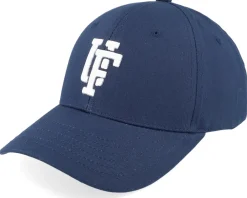 Adjustable-Upfront Spinback Low Crown Baseball Dark Navy White Adjustable -