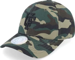 Outlet Upfront Spinback Low Crown Baseball Camo/Black Adjustable -