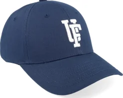 Adjustable-Upfront Spinback Low Crown Baseball Dark Navy White Adjustable -