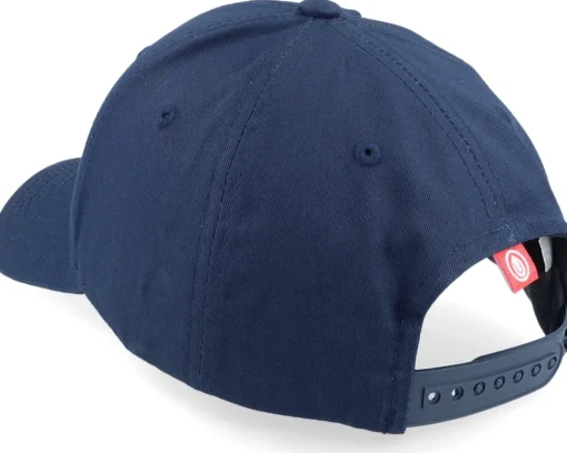 Adjustable-Upfront Spinback Low Crown Baseball Dark Navy White Adjustable -