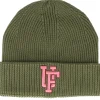Organic Beanies-Upfront Spinback Organic Rib Beanie Cuff -