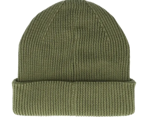 Organic Beanies-Upfront Spinback Organic Rib Beanie Cuff -