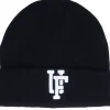 Cuff Beanies | Kids-Upfront Spinback Recycled Youth Beanie Black/White -