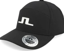 Outlet J.Lindeberg Split Cap Black Adjustable -