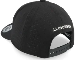 Outlet J.Lindeberg Split Cap Black Adjustable -