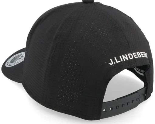 Outlet J.Lindeberg Split Cap Black Adjustable -