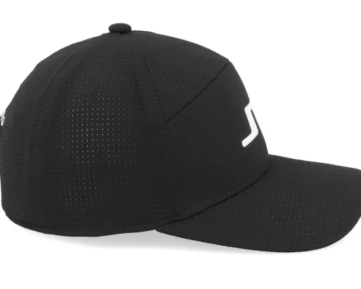 Outlet J.Lindeberg Split Cap Black Adjustable -