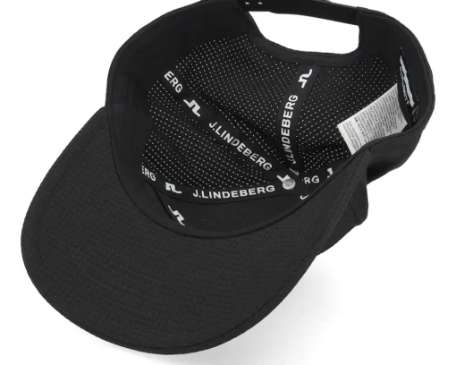 Outlet J.Lindeberg Split Cap Black Adjustable -