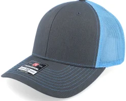 Trucker-Richardson 112 Split Charcoal/Columbia Blue Trucker - Grey