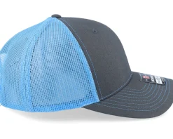 Trucker-Richardson 112 Split Charcoal/Columbia Blue Trucker - Grey