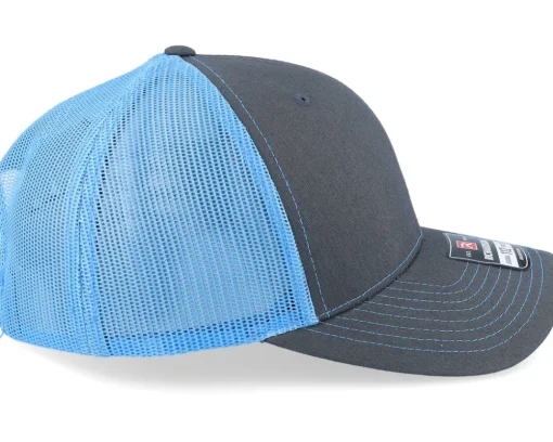 Trucker-Richardson 112 Split Charcoal/Columbia Blue Trucker - Grey