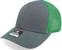 Sale Richardson 112 Split Charcoal/Kelly Trucker - Grey