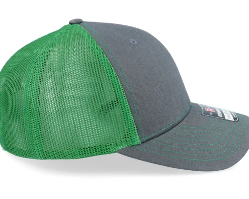 Sale Richardson 112 Split Charcoal/Kelly Trucker - Grey
