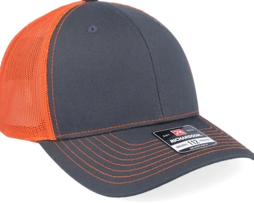 Blanks-Richardson 112 Split Charcoal/Orange Trucker - Grey