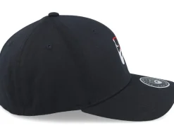 Hot Bearded Man Split Logo R/W Black Flexfit -