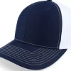 Adjustable-Richardson 312 Split Navy/White Adjustable - Blue