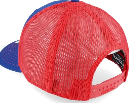 New Richardson 112 Split Royal/Red Trucker - Blue