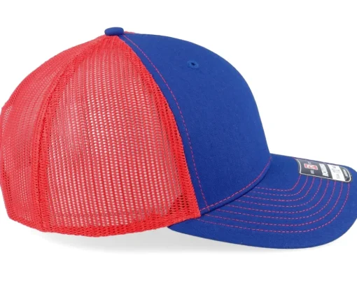 New Richardson 112 Split Royal/Red Trucker - Blue
