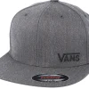 Fitted-Vans Splitz Heather Charcoal Fitted -