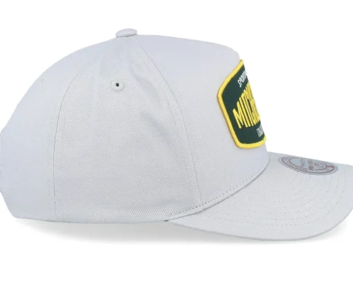 Adjustable-Mitchell & Ness Sporting Pro Crown Grey/Green A-Frame Adjustable -