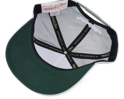 Adjustable-Mitchell & Ness Sporting Pro Crown Grey/Green A-Frame Adjustable -