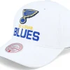 Sale Mitchell & Ness St. Louis Blues All In Pro Adjustable - White