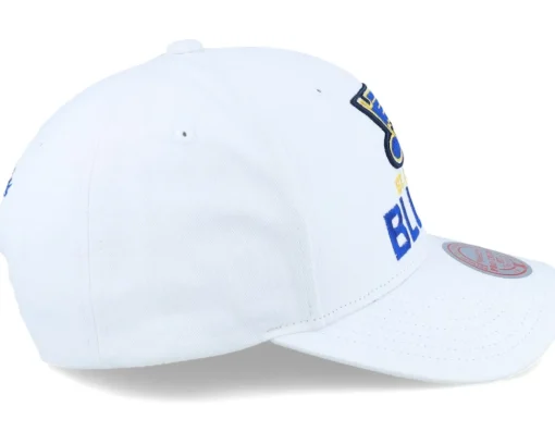 Sale Mitchell & Ness St. Louis Blues All In Pro Adjustable - White